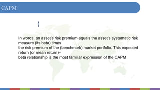 CAPM and APT.pptxuuuuuuuuuuuuuuuuuuuuuuu | PPTX
