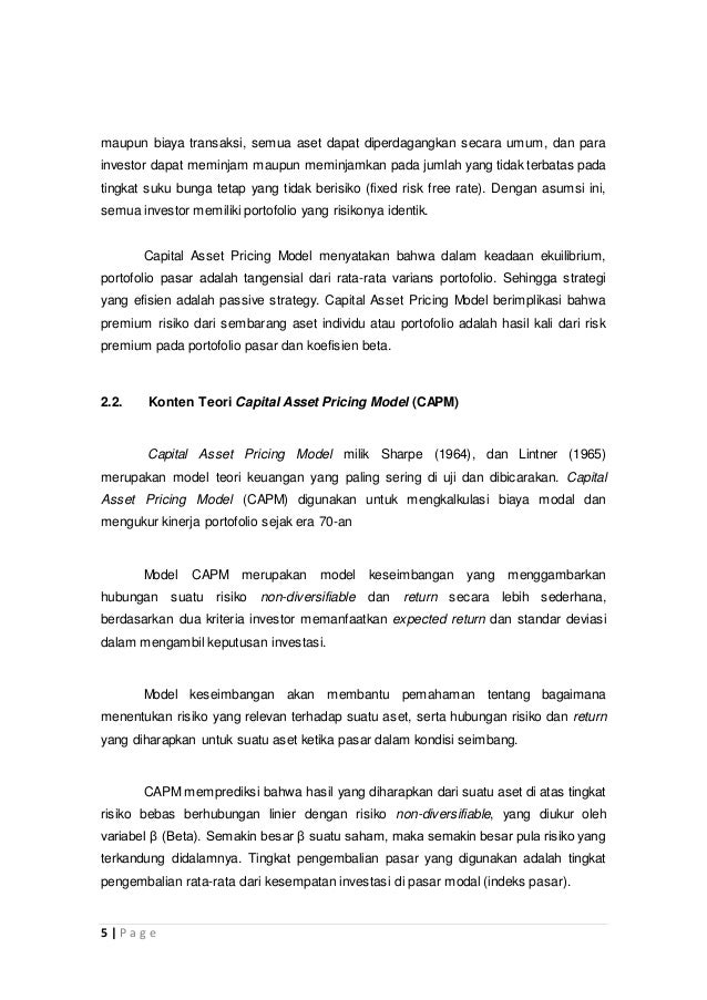 Contoh Soal Dan Jawaban Capm Dan Apt Guru Paud