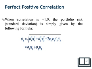 Perfect Positive Correlation
18
 