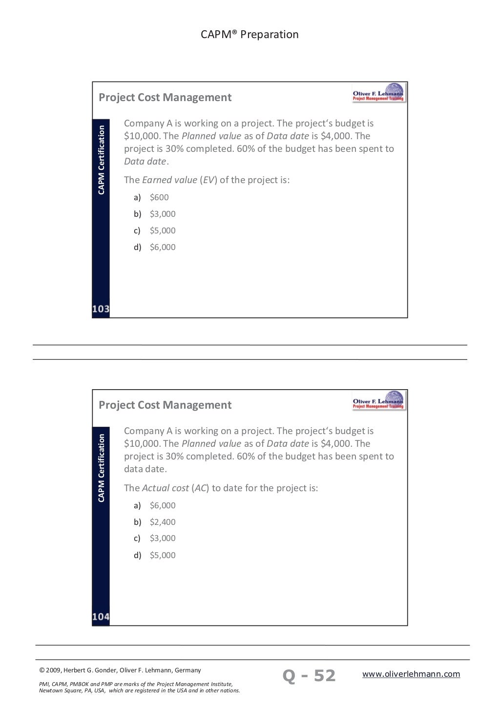 CAPM Dumps Deutsch
