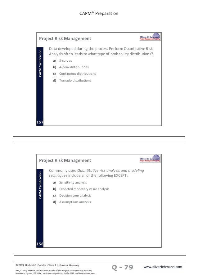 CAPM Ausbildungsressourcen | Maxtic
