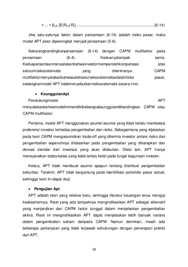 Contoh Soal Dan Jawaban Capm Dan Apt Guru Paud