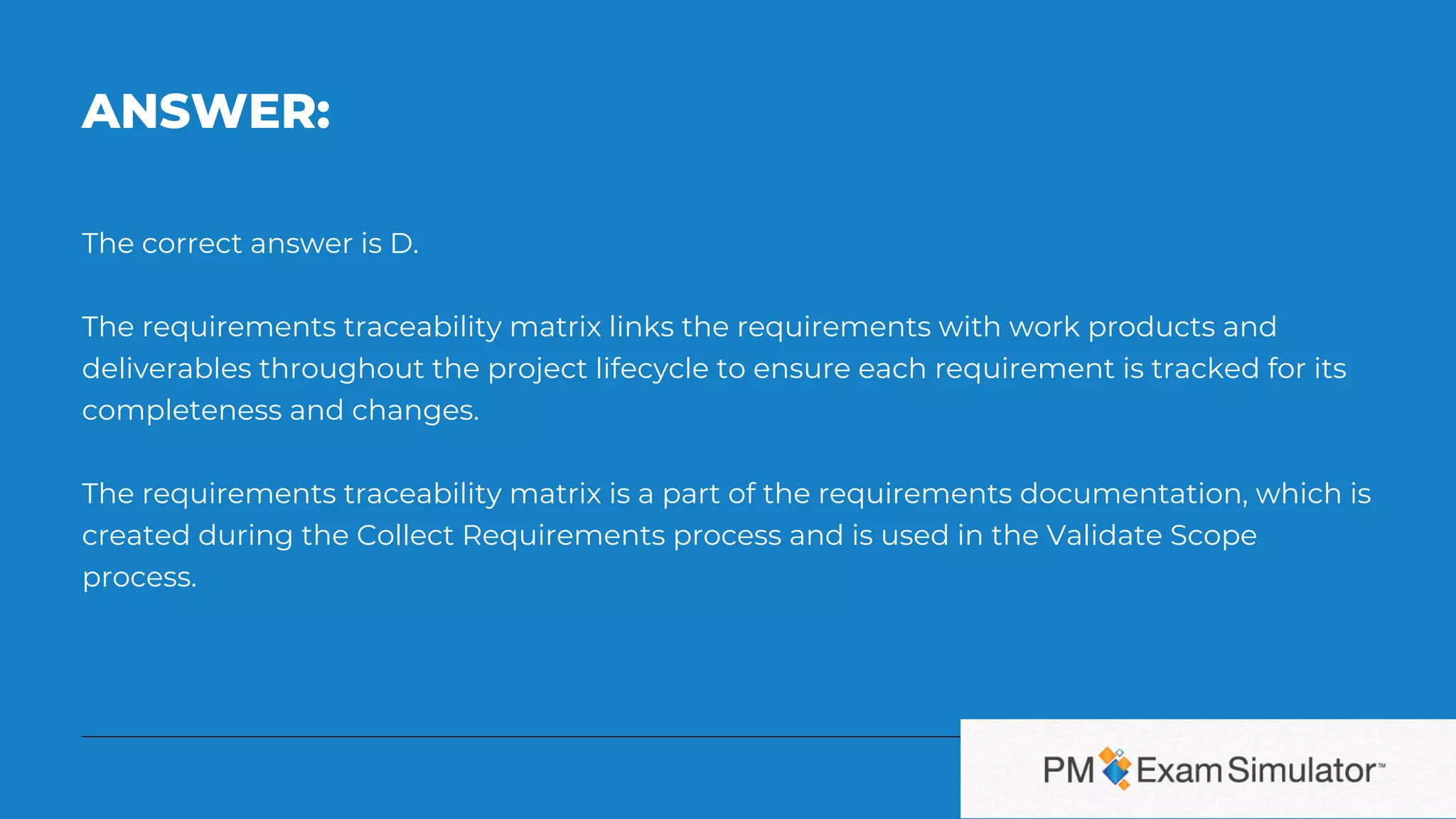 CAPM Sample Q and A | PPT