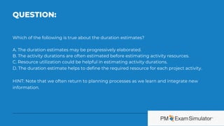 Free CAPM Exam Sample Question of the Week | PDF
