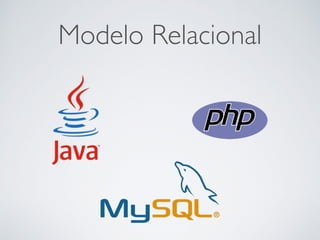 Modelo Relacional
 