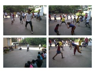 Capoeira workshop for dharavi kids 06 march 2011