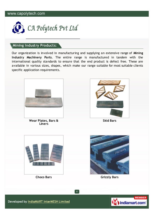 CA Polytech Pvt. Ltd., Ghaziabad, Impact Resistant Products