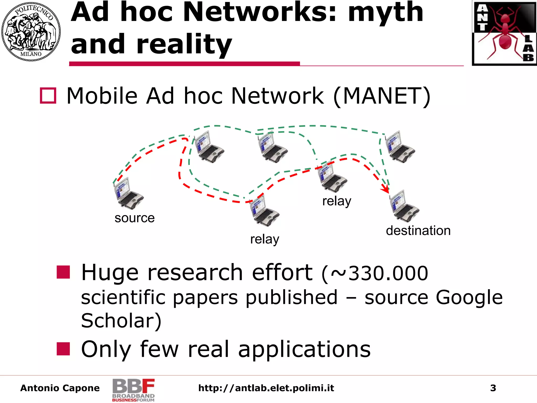 Evoluzione delle Reti Mesh con Collegamenti Eterogenei ad Alta Velocità