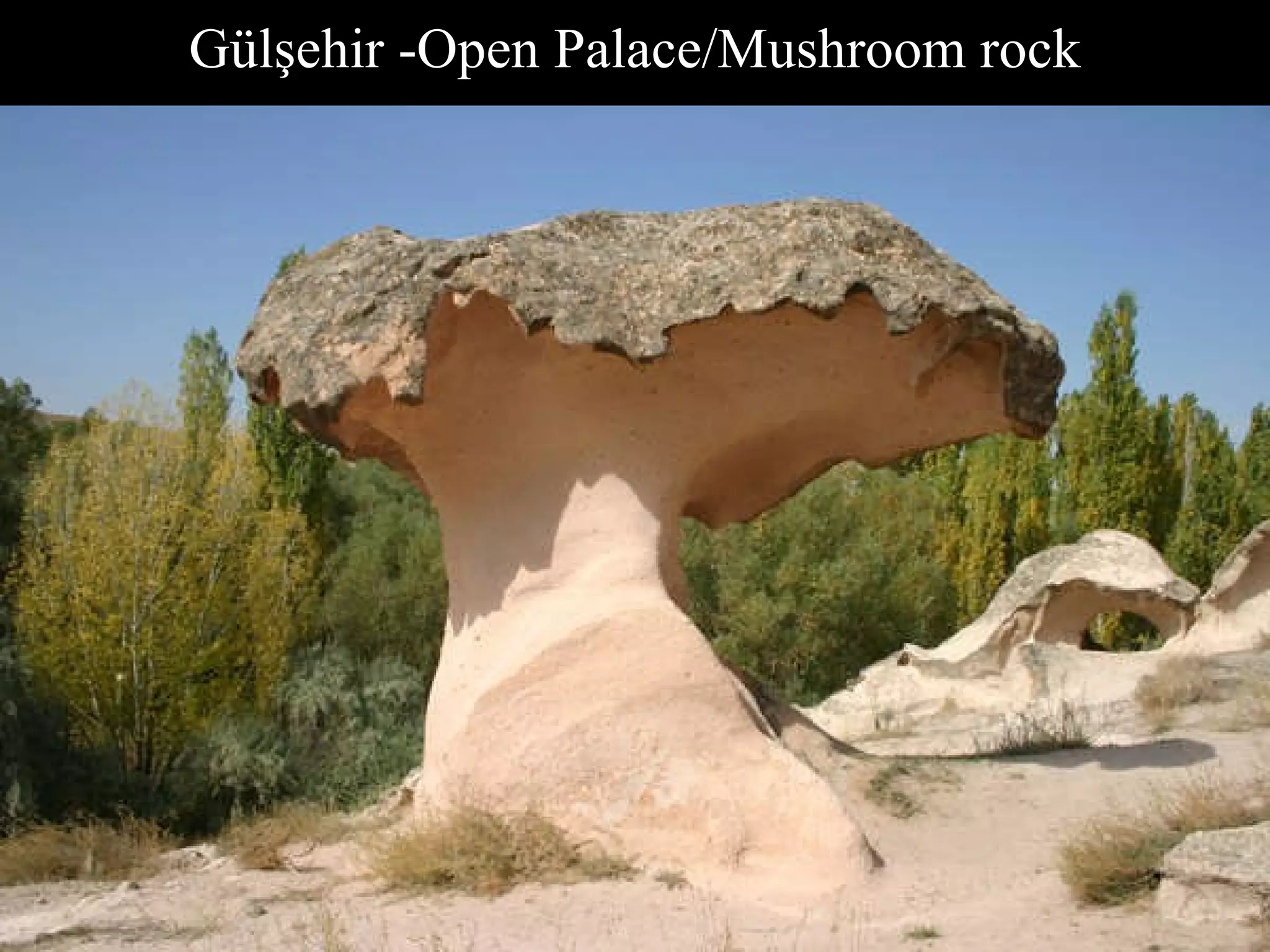 Gülşehir -Open Palace/Mushroom rock 