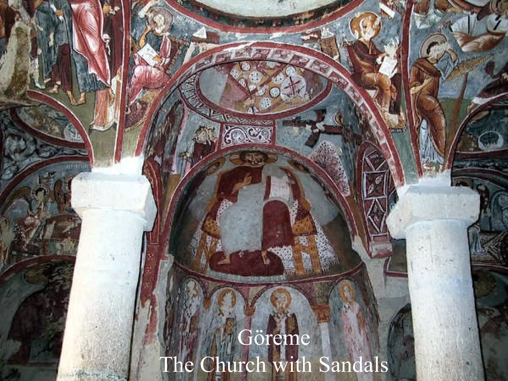 Çarıklı Göreme The Church with Sandals 
