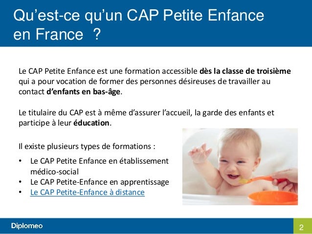 Qu Est Ce Qu Un Cap Petite Enfance