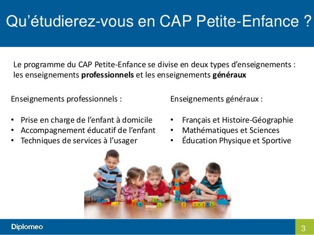 Qu Est Ce Qu Un Cap Petite Enfance