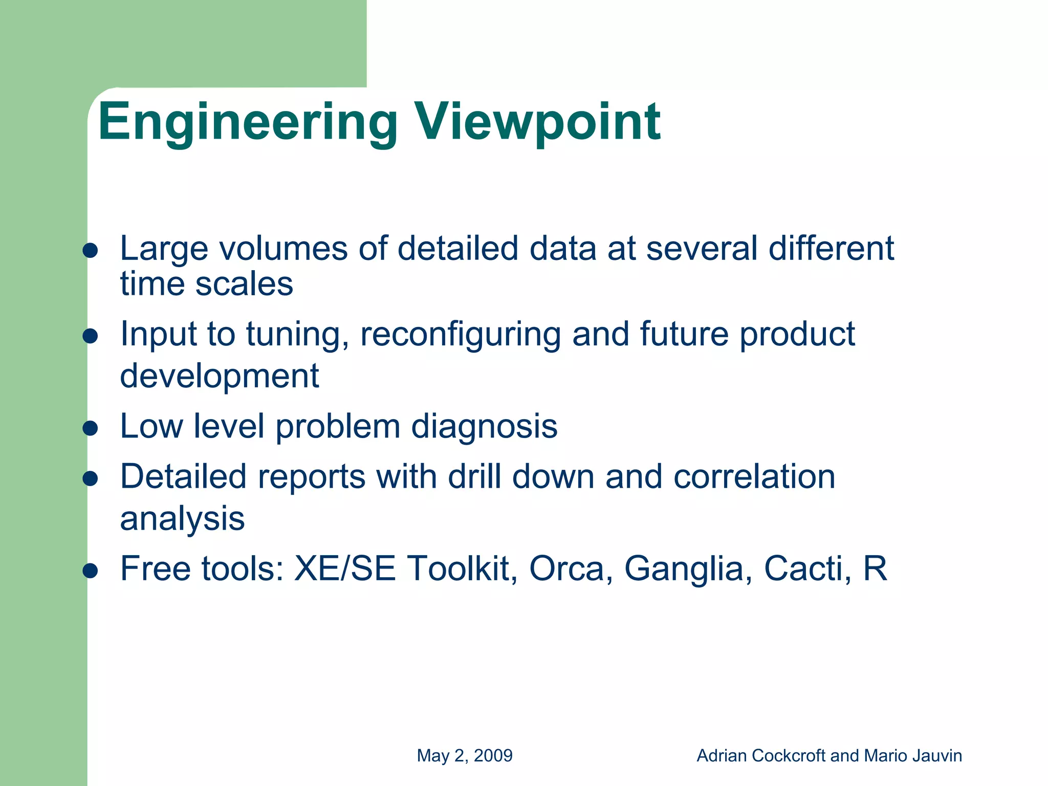 Capacity Planning with Free Tools