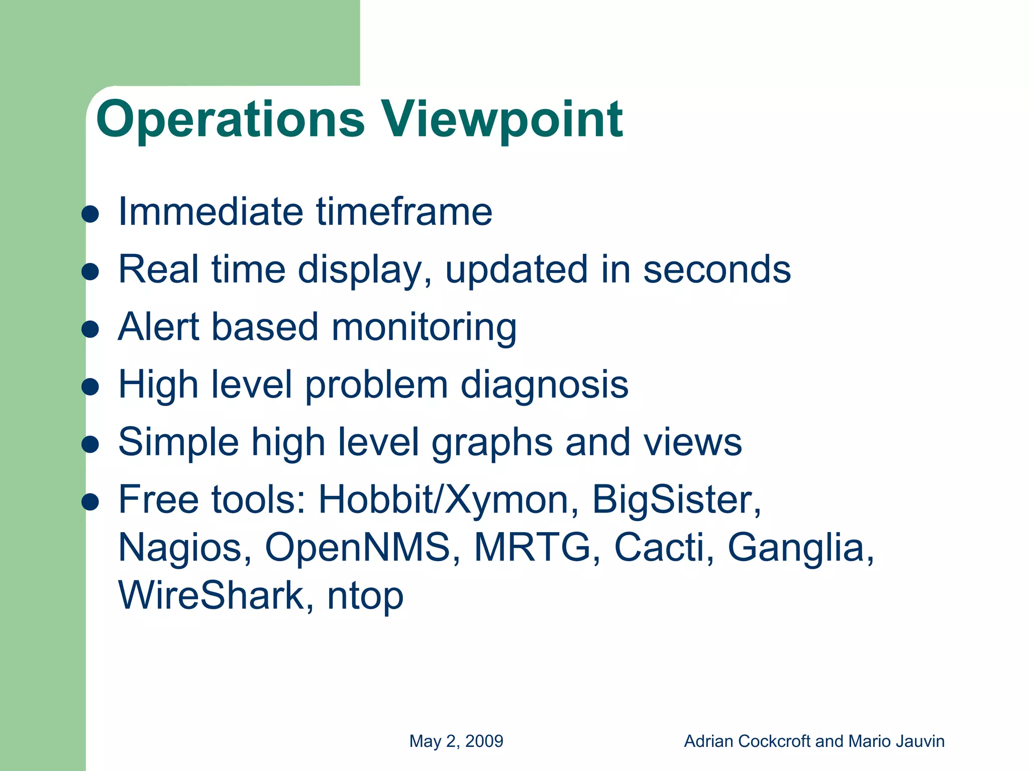 Capacity Planning with Free Tools