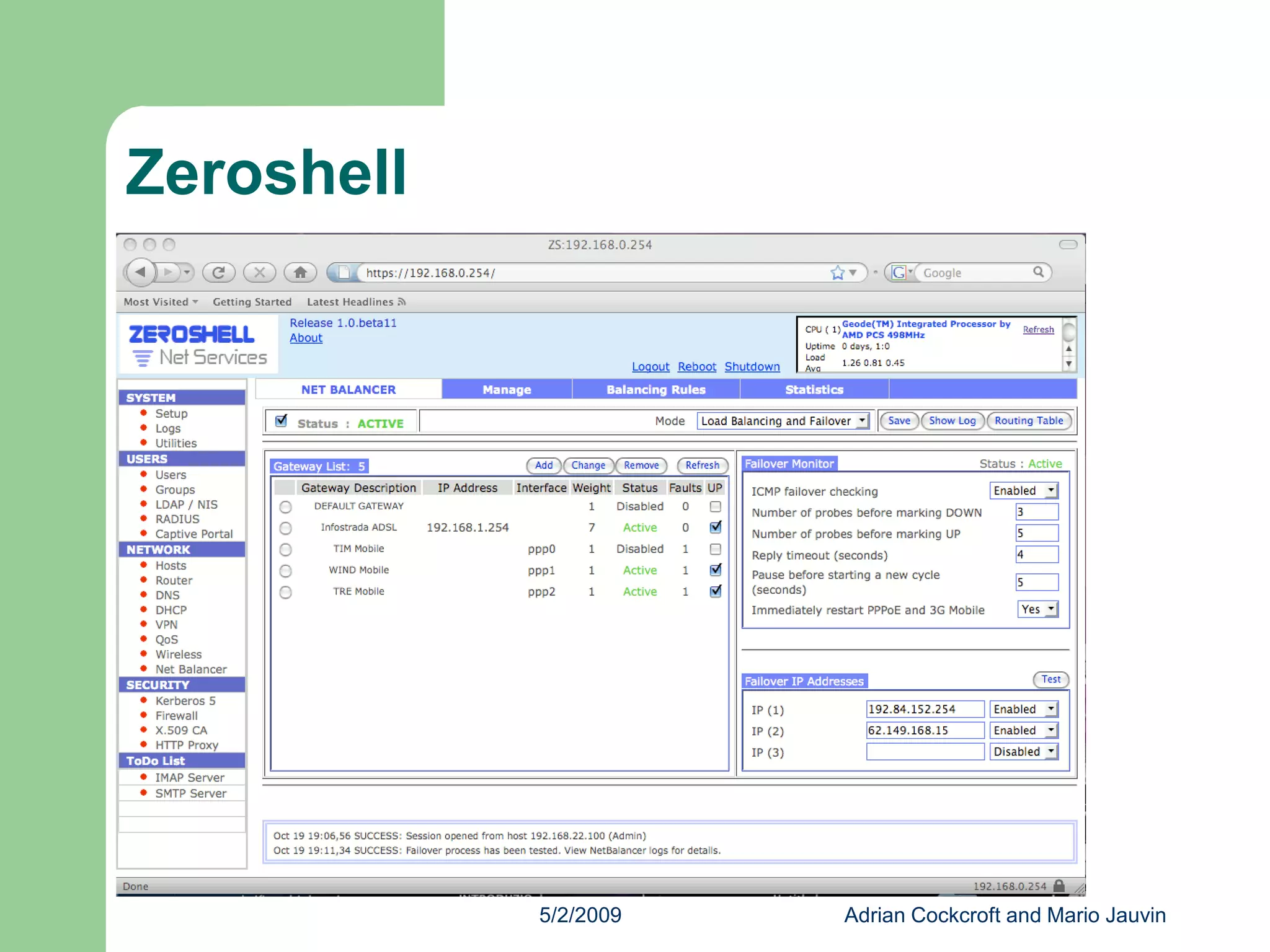 Capacity Planning with Free Tools