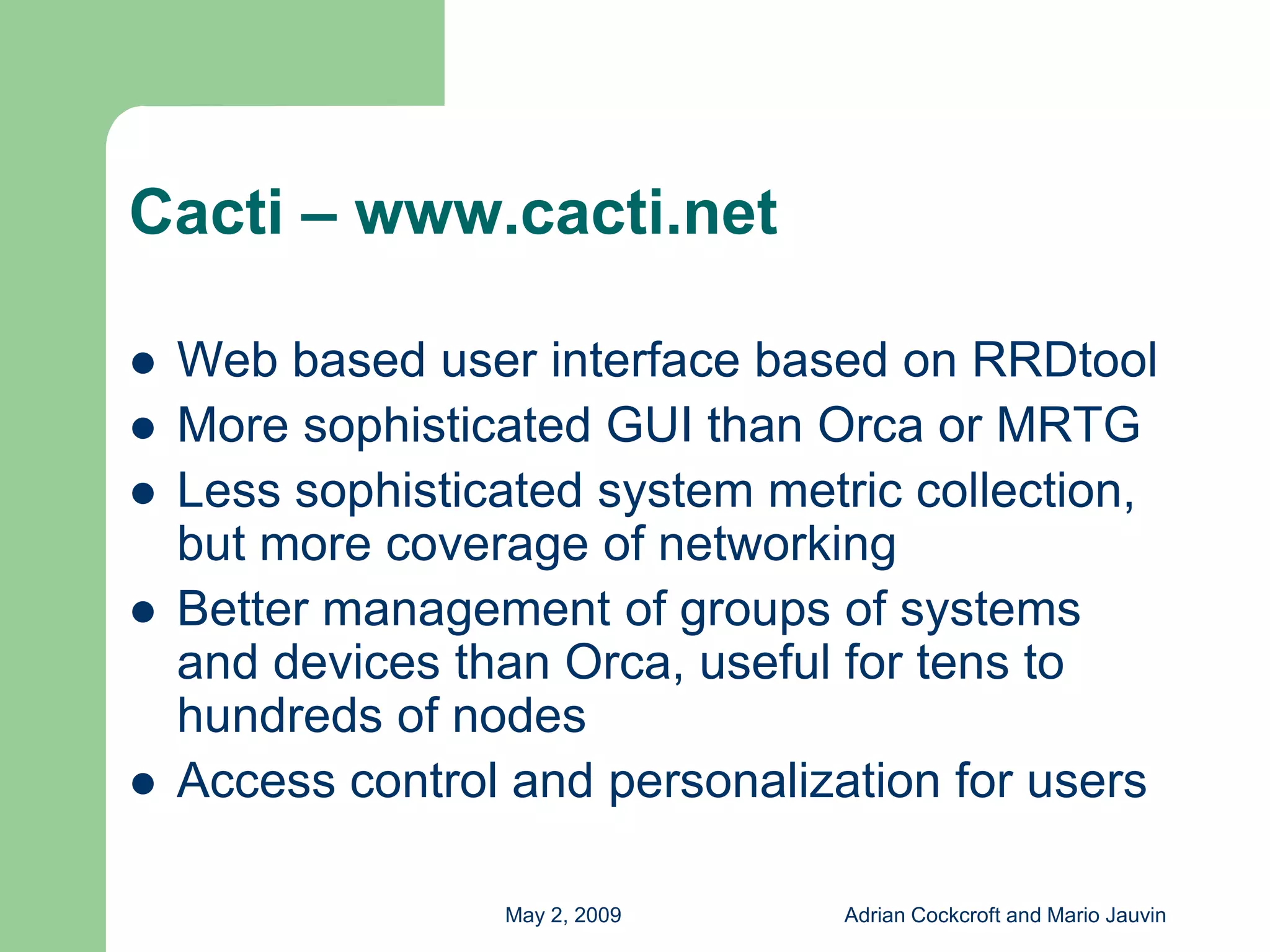 Capacity Planning with Free Tools