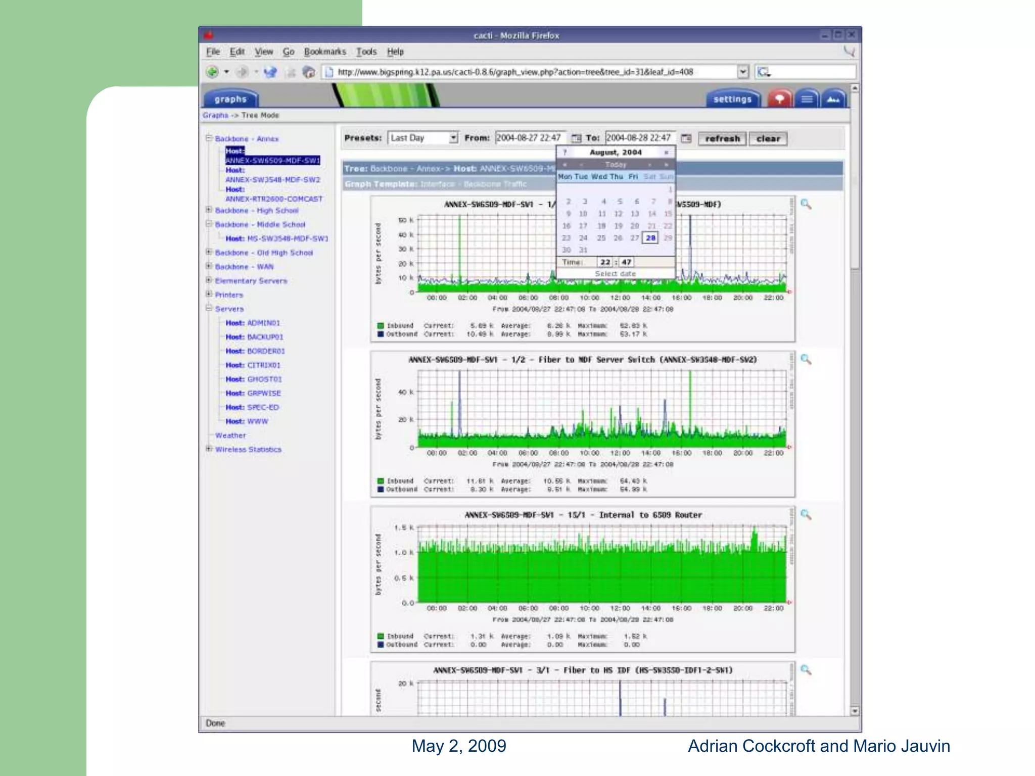 Capacity Planning with Free Tools