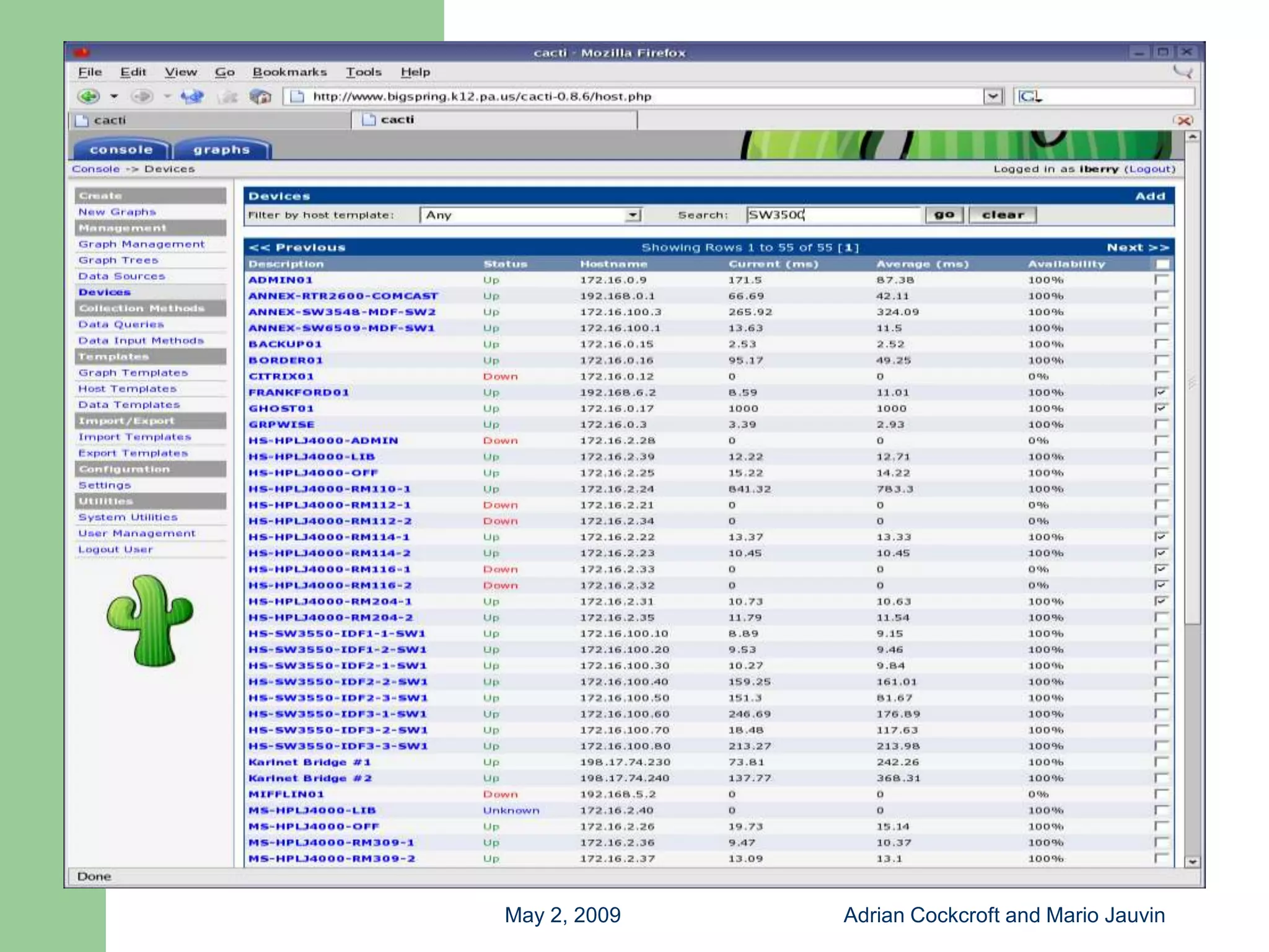 Capacity Planning with Free Tools