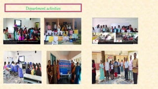 Department activities
 