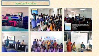 Department activities
 