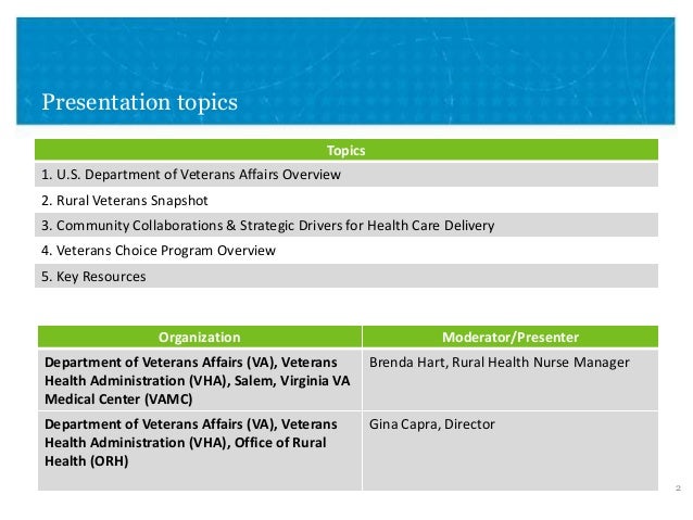 Veterans Health