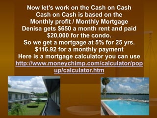 Cap Rate Presentation, How to calculate the rentability of an ...