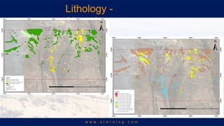 Lithology -
Alteration
 