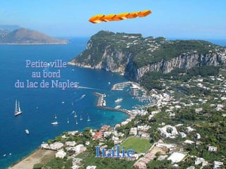 Petite ville au bord du lac de Naples Italie Capri 