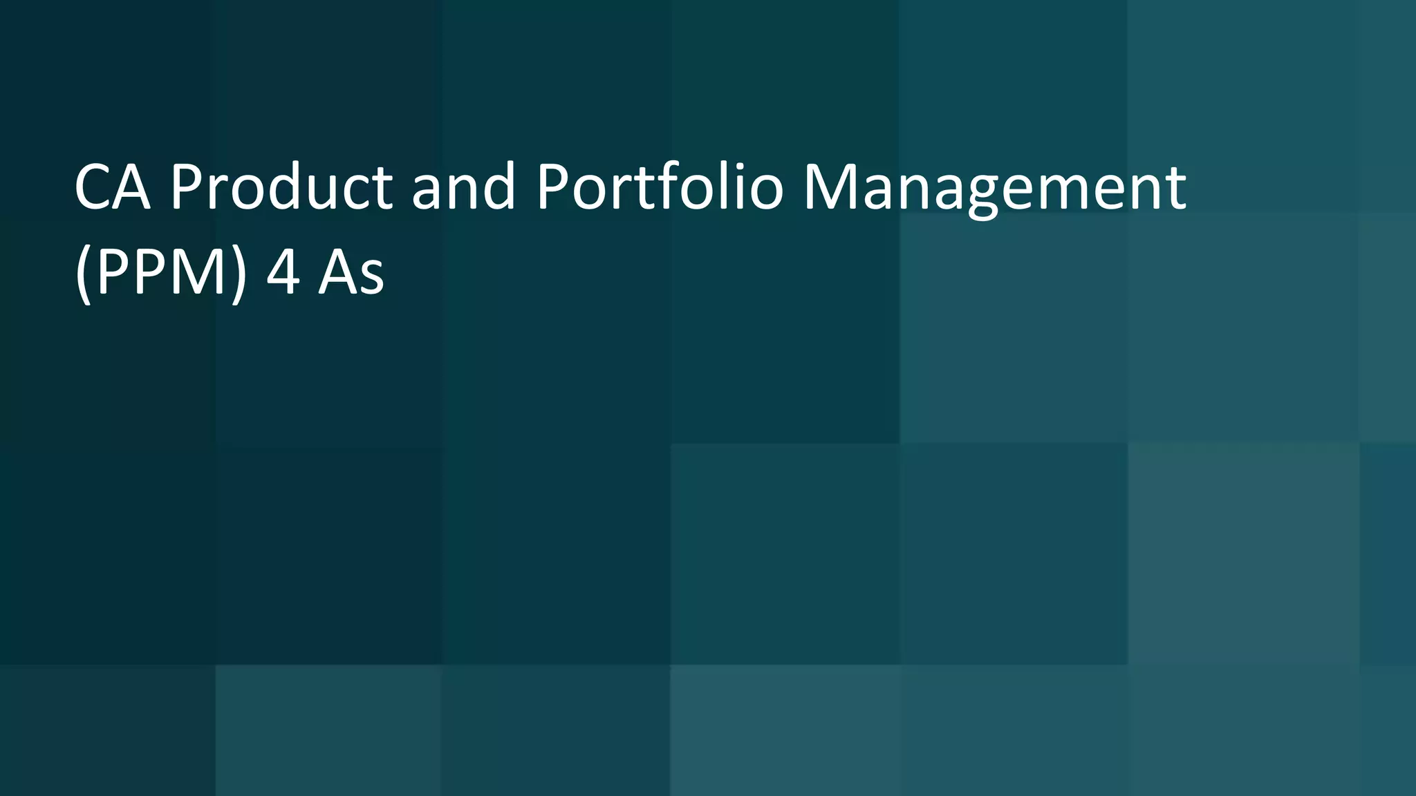 7 © 2015 CA. ALL RIGHTS RESERVED.@CAWORLD #CAWORLD
Let’s Define Them!
 Availability – The state of being able to be obtained or used
 Allocation – The state of being designated for a
special purpose
 Assignment – The state of being appointed to perform a
specific duty
 Actual – The state of completed work
 