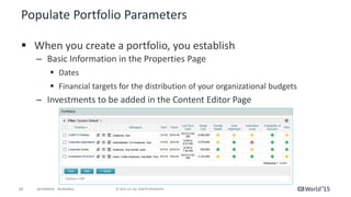 CA Project and Portfolio Management v14.x - Building a Better Portfolio ...