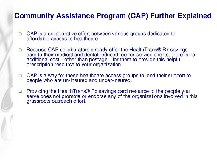 Capcost program