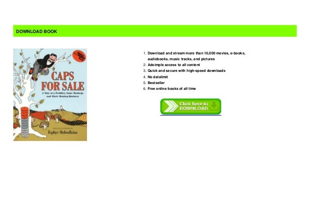 more caps for sale book