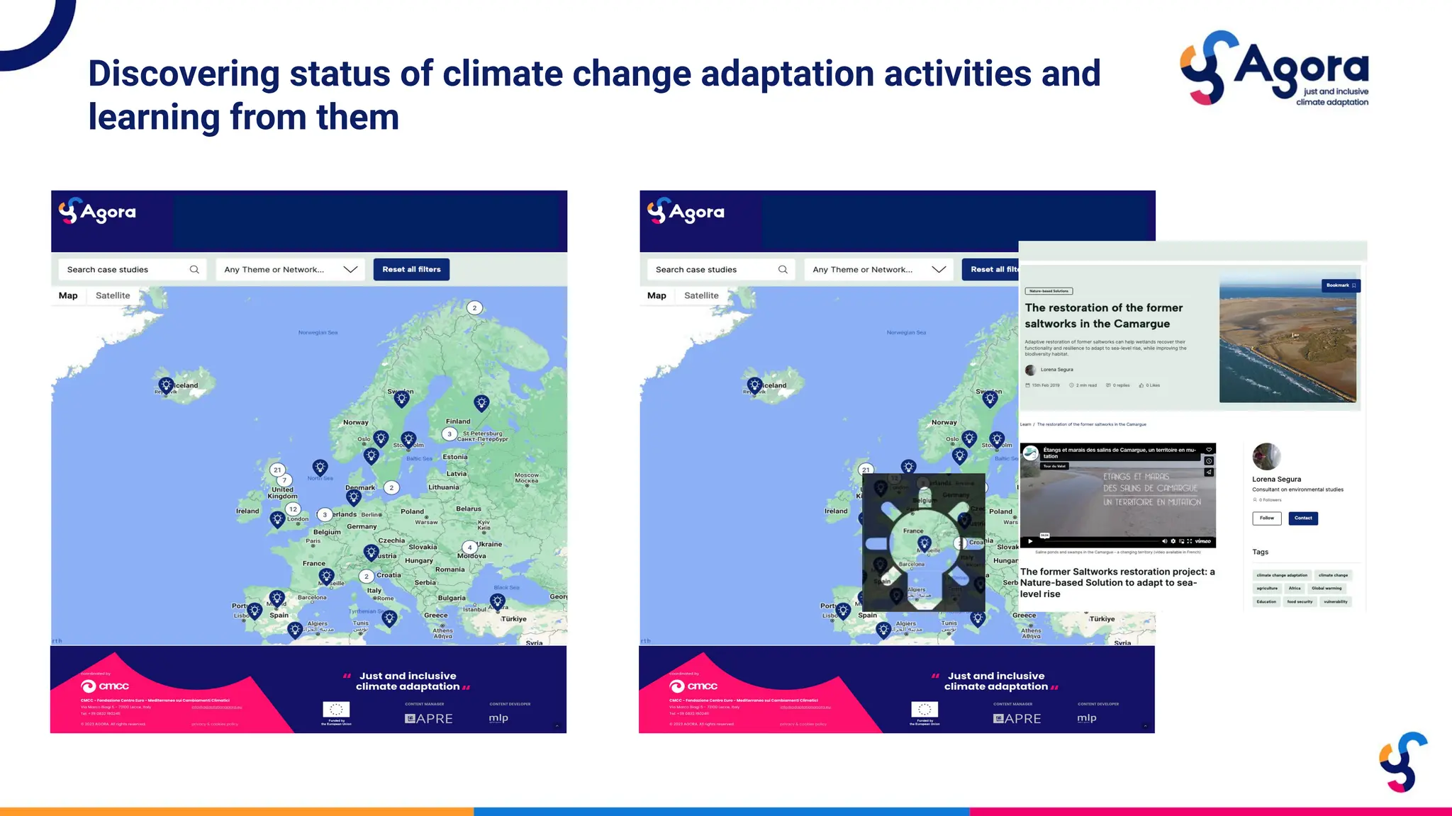 Discovering status of climate change adaptation activities and
learning from them
 