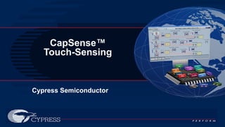 CapSense™ Touch-Sensing Cypress Semiconductor 