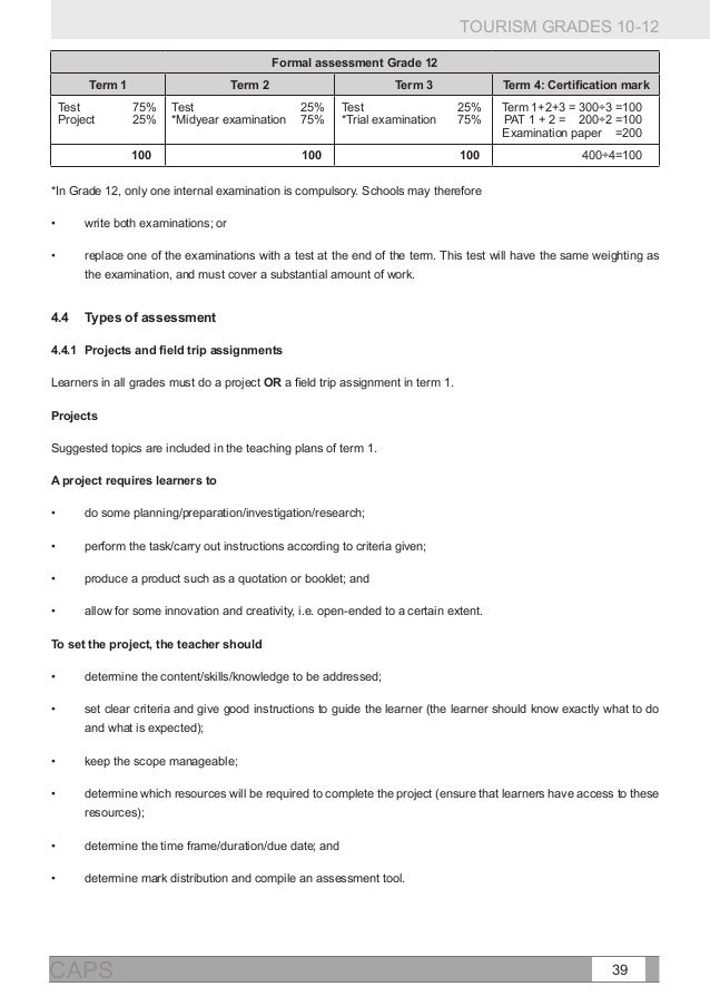 tourism test grade 10 term 3