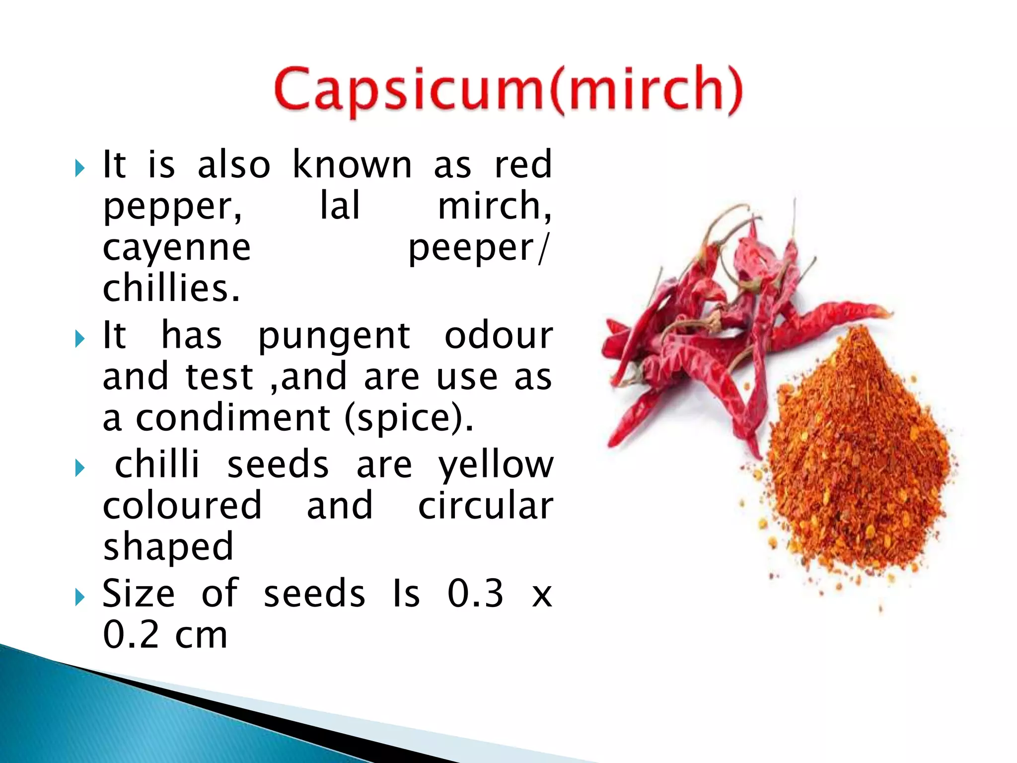 Capsicum poisoning by Mr. Sunil Ahirwar (Forensic Expert) PPT