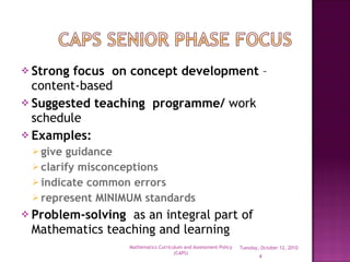 Caps maths grade 7 9 | PPT