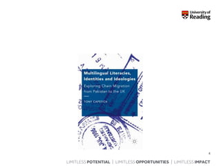 LIMITLESS POTENTIAL | LIMITLESS OPPORTUNITIES | LIMITLESS IMPACT
4
 