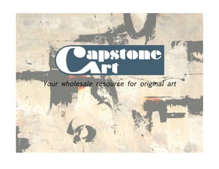 Welcome to Capstone Art