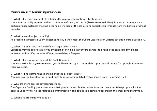 What is a capstone project picture