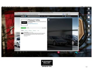 MEDIA SUMMARYMake existing customers aware of the name change while continuing to drive new clients to the dealershipDirect traffic by targeting two demographics with niche ad placementIncreasing brand awarenessPull consumers in the purchasing funnel37