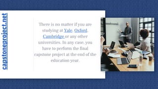 Capstone PowerPoint Presentation: Effective Guide | PPTX