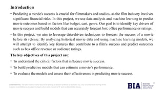 Predicting Movie Success Using Data Science: A Student Presentation by ...