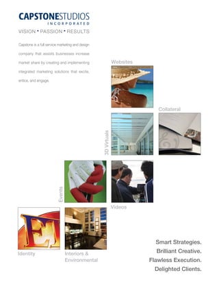 Capstone Studios ~ Folio at a Glance | PDF