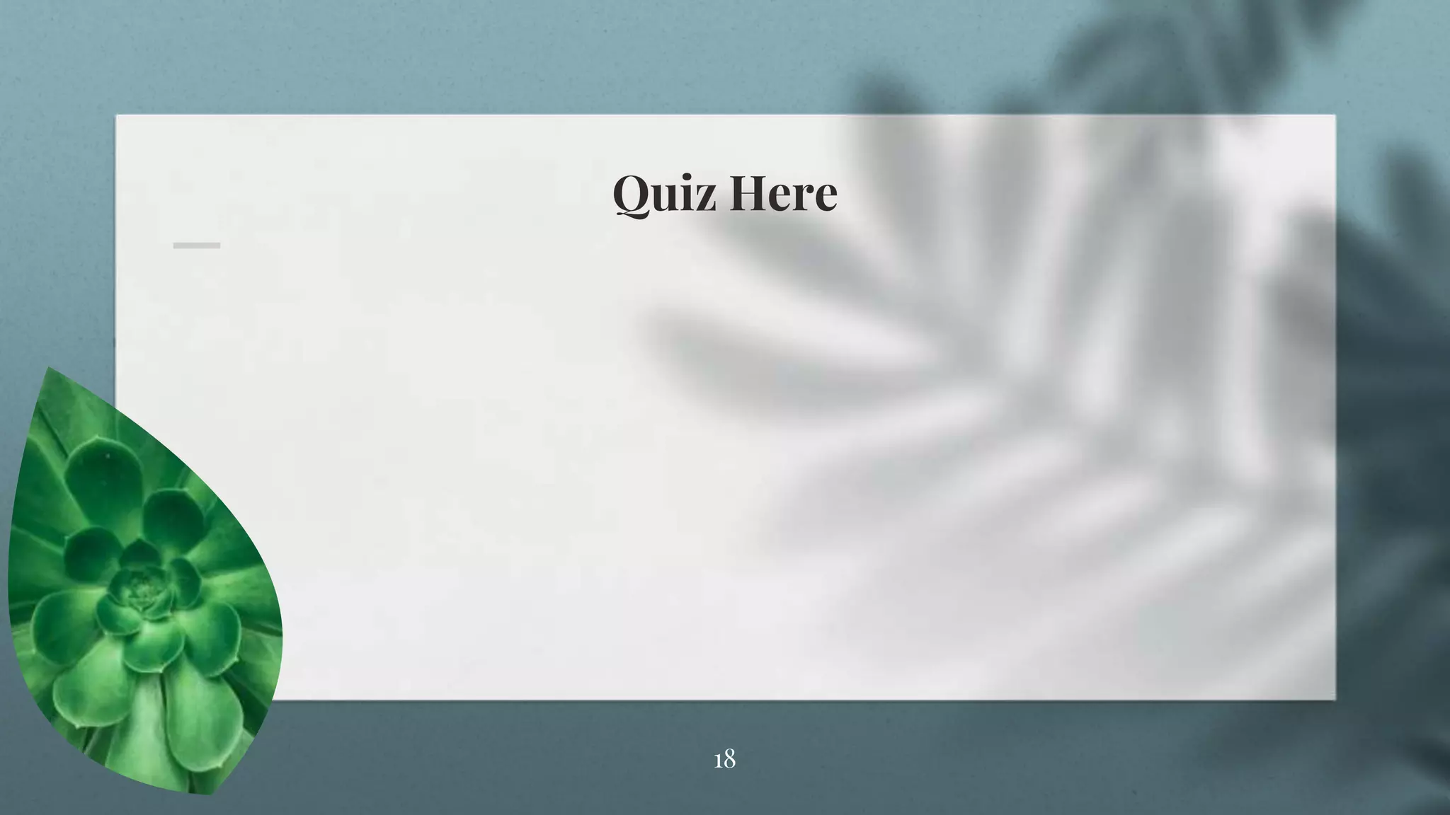 Quiz Here
18
 