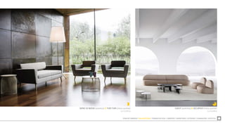 ZONA DE COMEDOR  SALA DE ESTAR  TRABAJO EN CASA  LIBRERÍAS  DORMITORIO  EXTERIOR  ILUMINACIÓN  ACÚSTICA
GUEST (asientos) & ACCURSIO (mesa auxiliar)
La Cividina
SERIE 50 WOOD (asientos) & TURI TURI (mesa auxiliar)
La Cividina
 