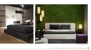 ZONA DE COMEDOR  SALA DE ESTAR  TRABAJO EN CASA  LIBRERÍAS  DORMITORIO  EXTERIOR  ILUMINACIÓN  ACÚSTICA
MOSS WALL (jardín vertical)
Verde Profilo
 