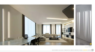 ZONA DE COMEDOR  SALA DE ESTAR  TRABAJO EN CASA  LIBRERÍAS  DORMITORIO  EXTERIOR  ILUMINACIÓN  ACÚSTICA
APERIO
Castaldi Lighting
 