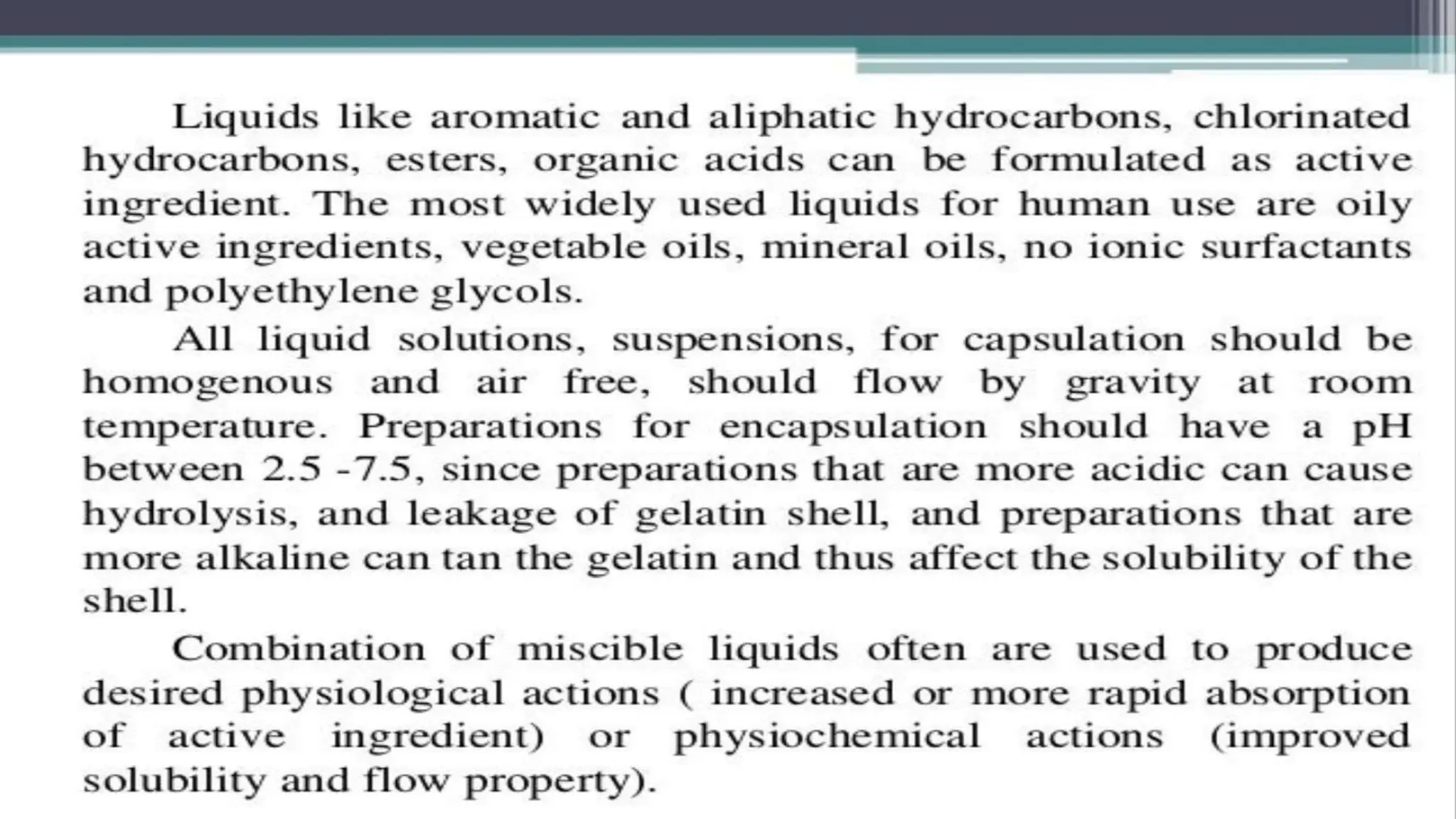 UNIT 2. CAPSULES, TYPES OF CAPSULES, ADV