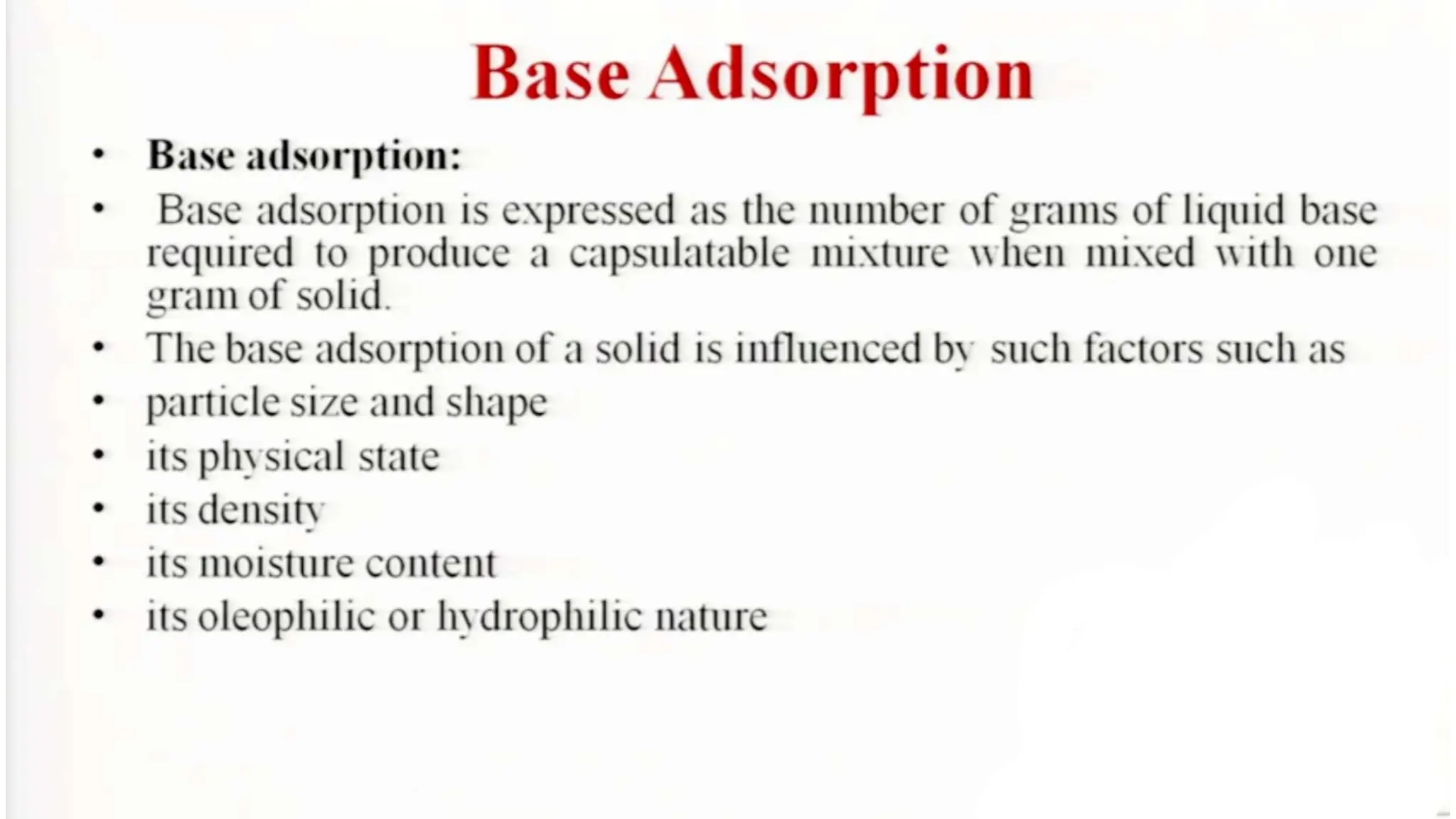 UNIT 2. CAPSULES, TYPES OF CAPSULES, ADV